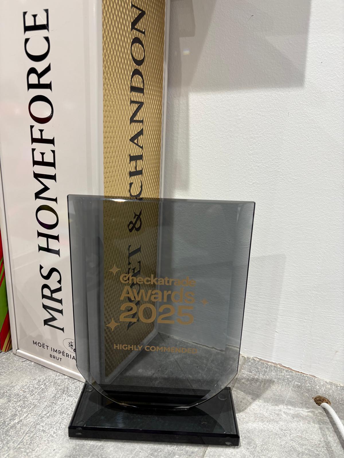 check a trade highly recommended award